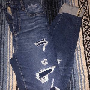 High waisted American eagle jeans